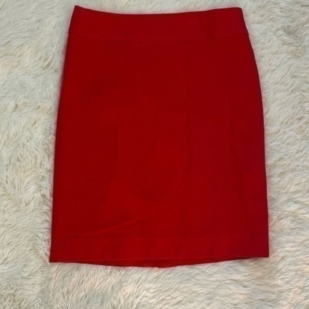Orange Banana Republic Above the Knee Pencil Skirt size 8